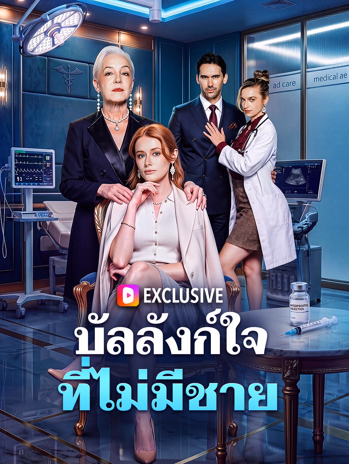 บัลลังก์ใจ ที่ไม่มีชาย