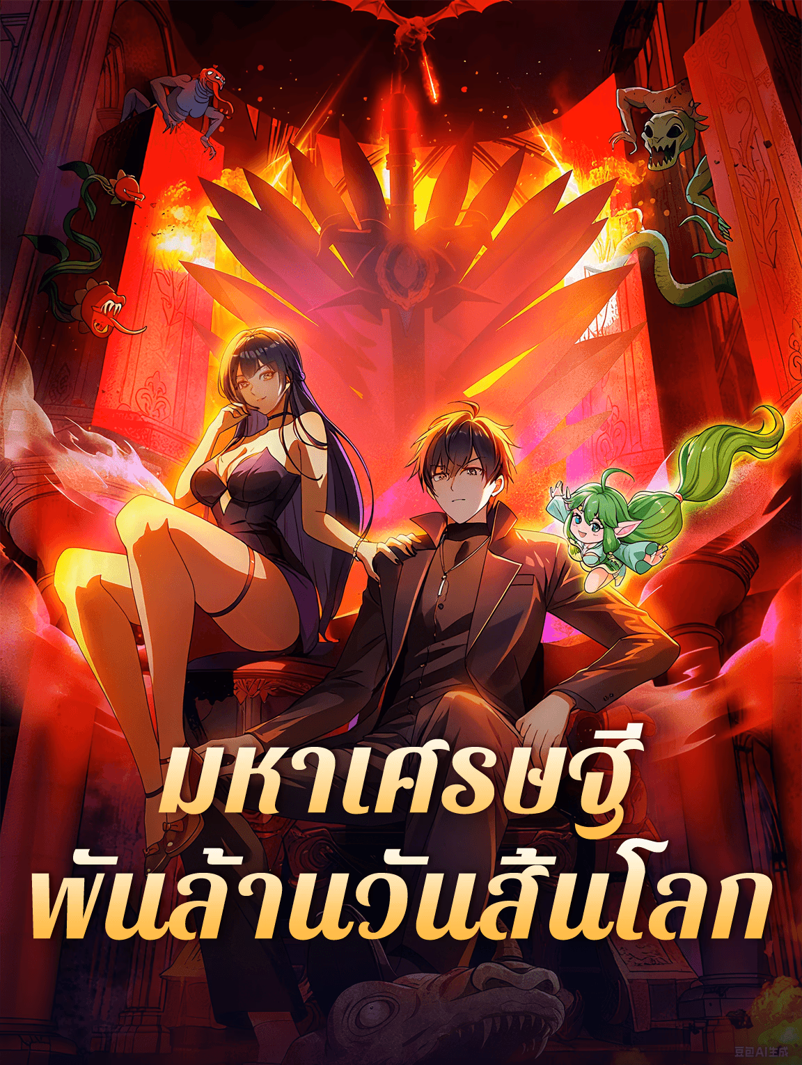 มหาเศรษฐีพันล้านวันสิ้นโลก(พากย์เสียง)