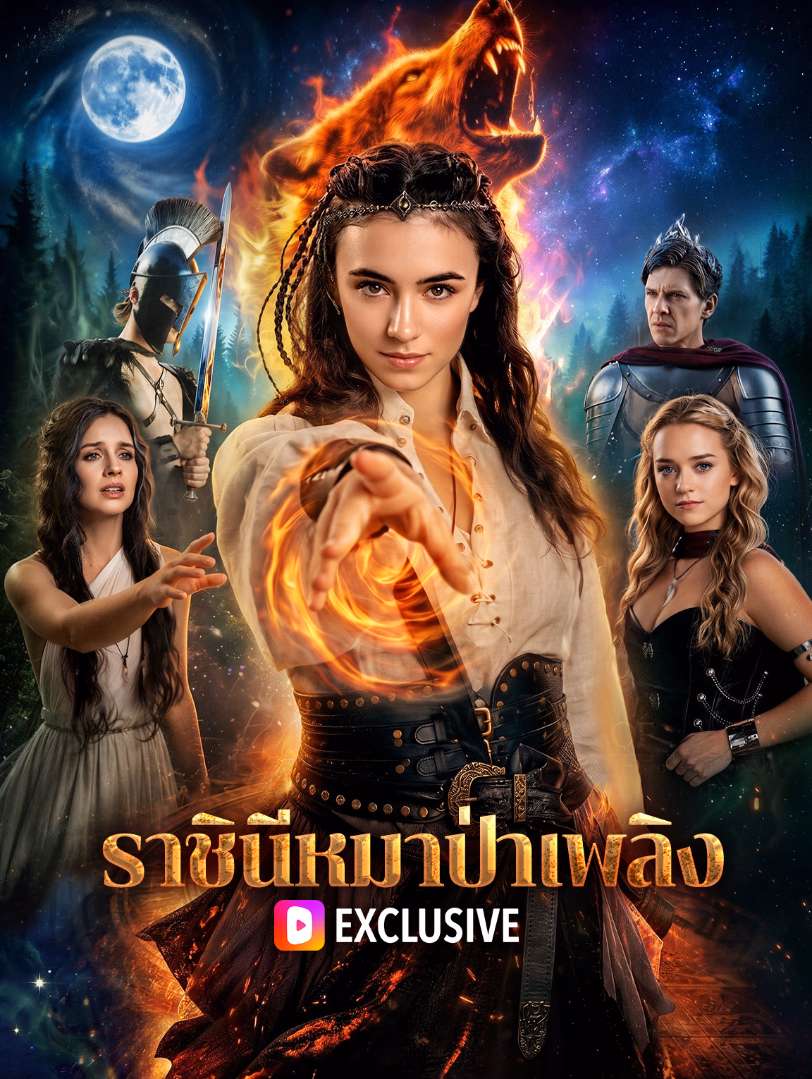 ราชินีหมาป่าเพลิง