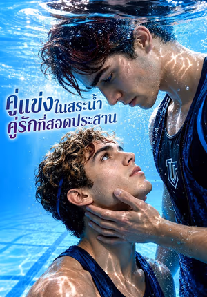 คู่แข่งในสระน้ำ คู่รักที่สอดประสาน