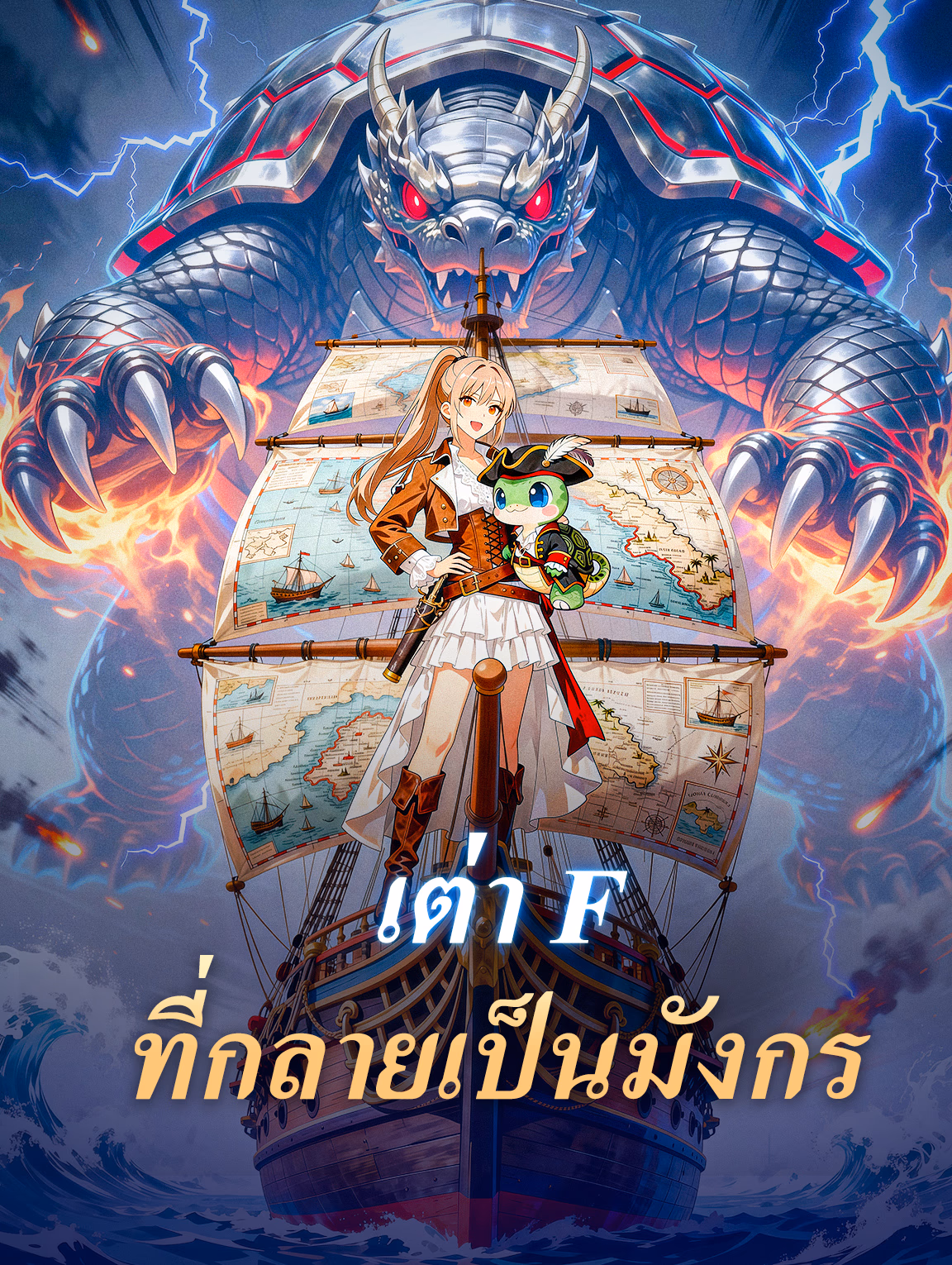 เต่า F ที่กลายเป็นมังกร