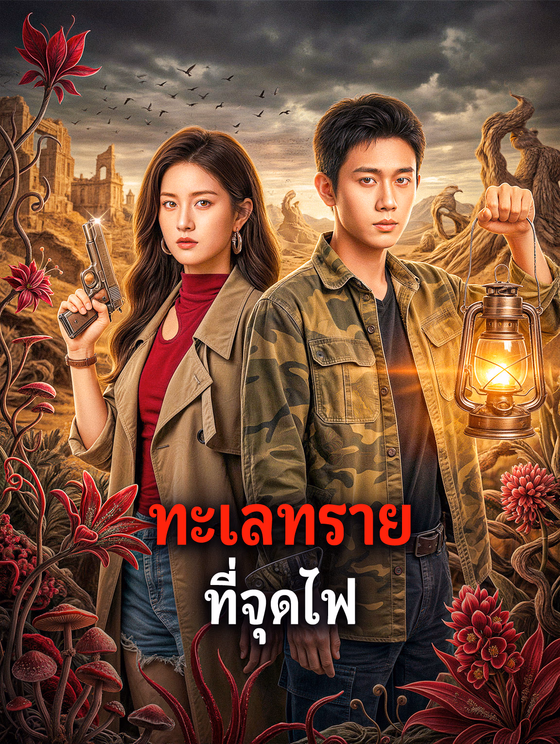 ทะเลทราย ที่จุดไฟ(พากย์เสียง)
